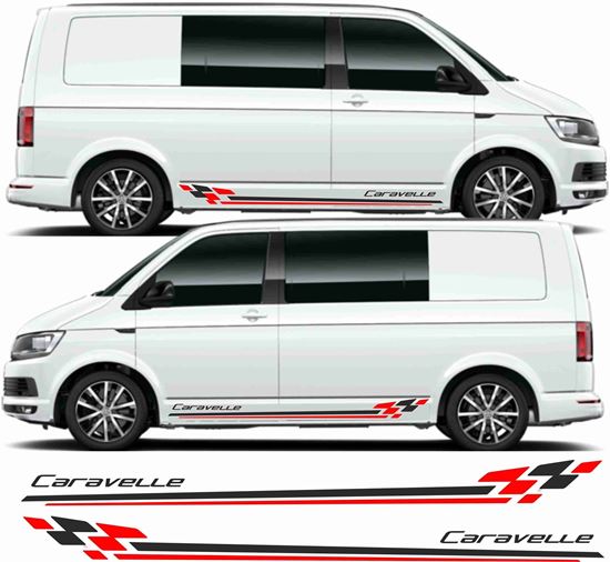 Picture of VW T5 / T6 Caravelle Stripes / Stickers