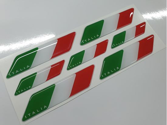 Picture of Italia adhesive Badges sheet