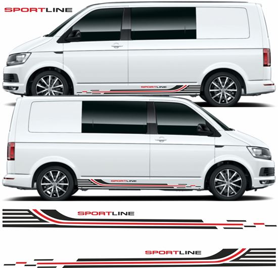 Picture of VW T5 / T6 Sportline Stripes / Stickers