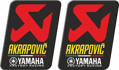 Picture of Yamaha Akrapovic  Decals / Stickers