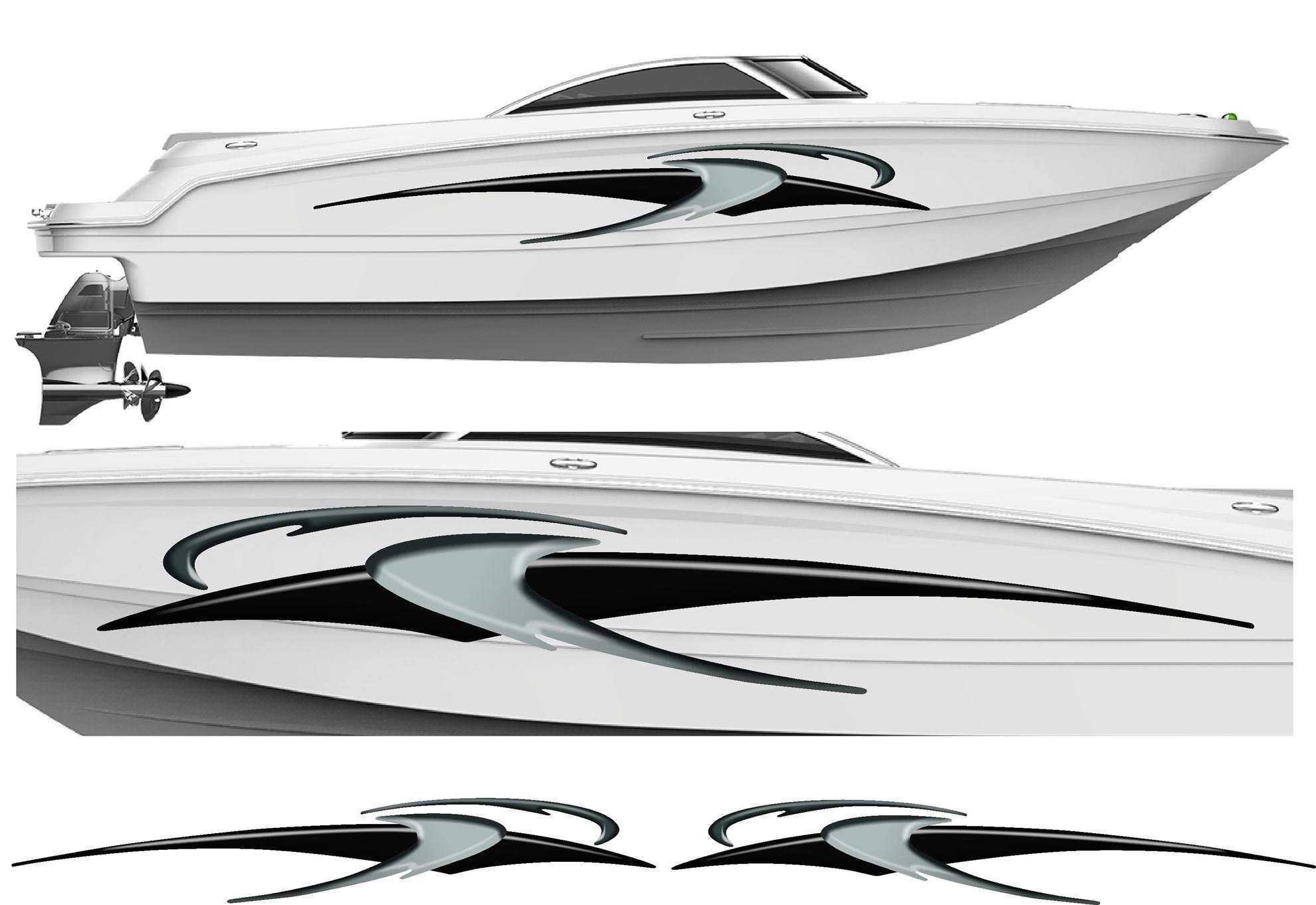 Zen Graphics - Boat side Graphics / Stickers