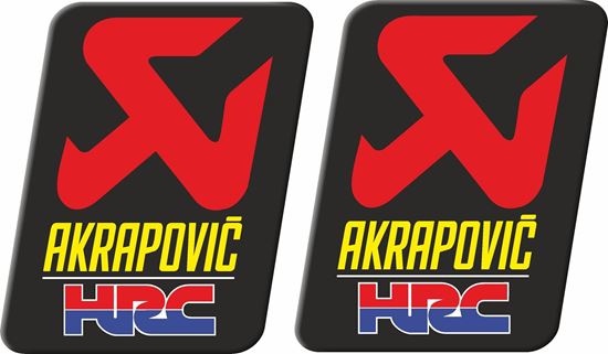 Picture of Honda "Akrapovic HRC"  Decals / Stickers