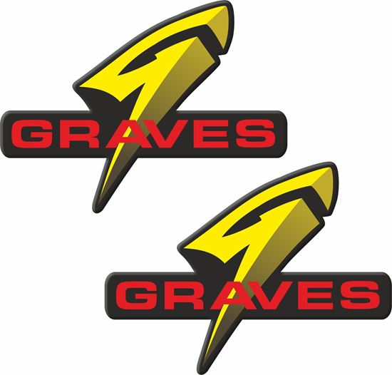 Picture of Graves Decals / Stickers