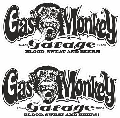 Picture of Gas Monkey Decals / Stickers