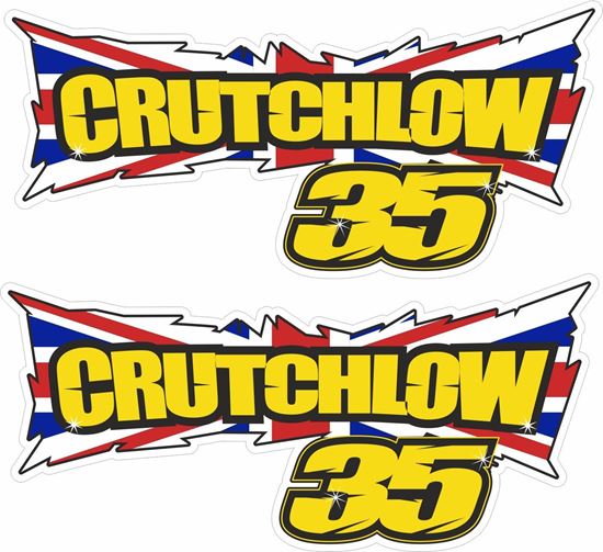 Picture of Cal Crutchlow 35 Decals / Stickers