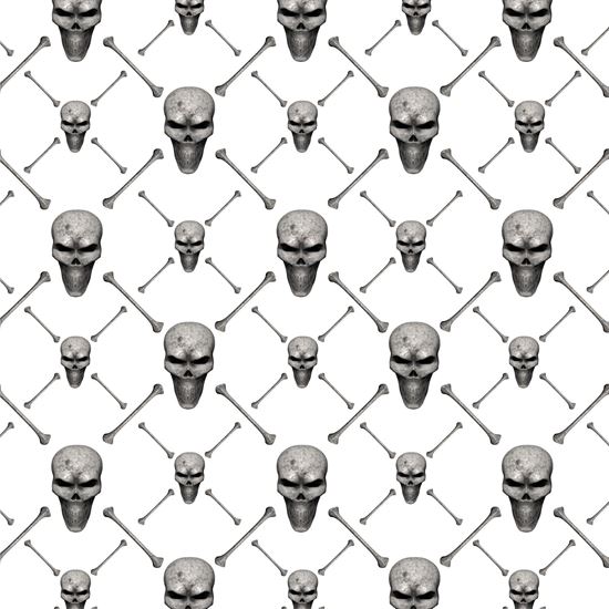 Picture of Skull & Cross Bones Vinyl Wrap Sheet