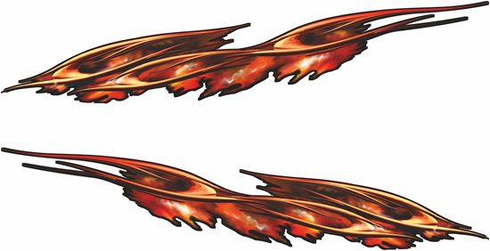 Picture of Racing Tribal general panel  Decals / Sticker