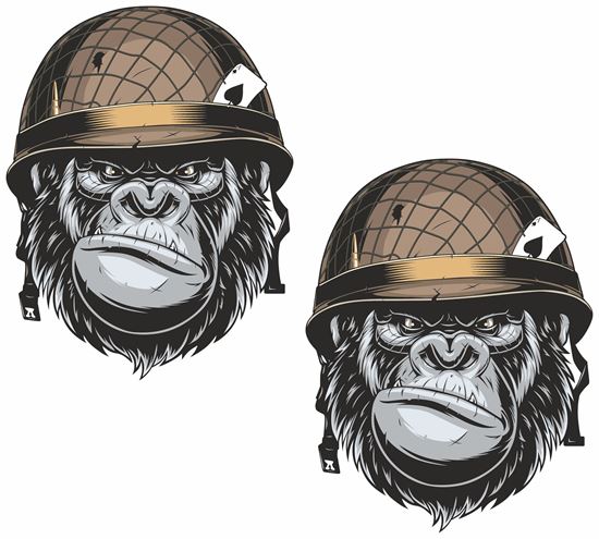 Picture of Gorilla general panel  Decals / Stickers