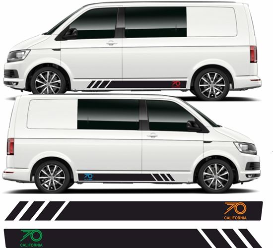Picture of VW T5 / T6 70 California Stripes / Stickers