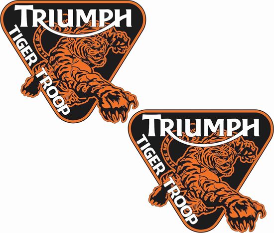 Picture of Union Tiger Troop Decals / Stickers