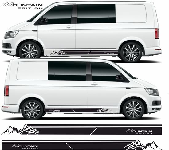 Picture of VW T5 / T6  Mountain Edition side Stripes / Stickers