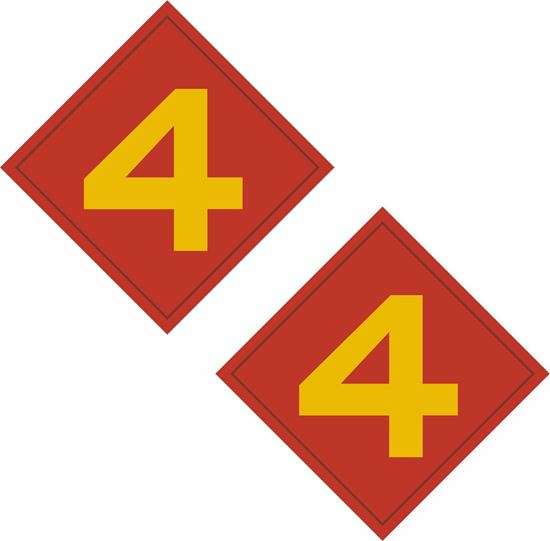 Picture of 4th Marine Division Stickers