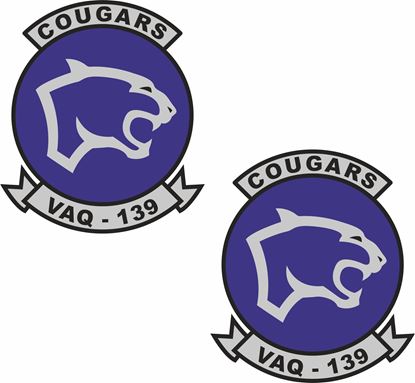 Picture of Cougars VAQ 139 Stickers