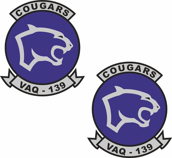 Picture of Cougars VAQ 139 Stickers