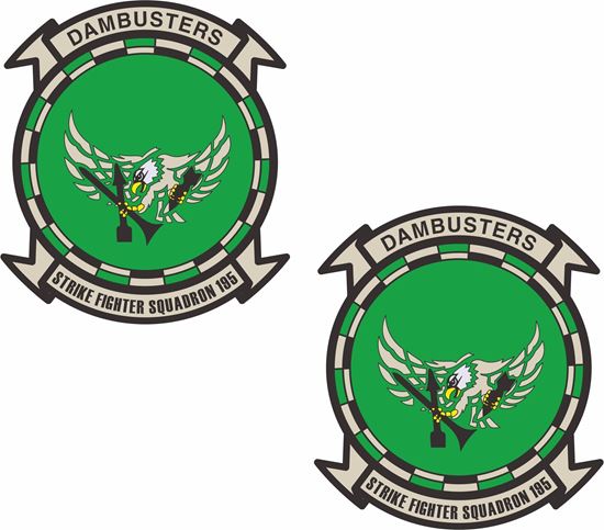 Picture of Dam busters Strike Squadron 195 Stickers