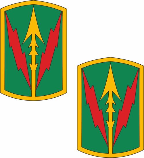 Picture of Hawaii Military Police Brigade Patch Stickers