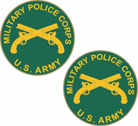 Picture of Military Police Corps U.S Army Stickers