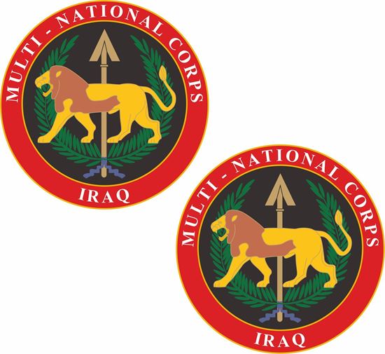 Picture of Multi nation Corps Iraq Stickers