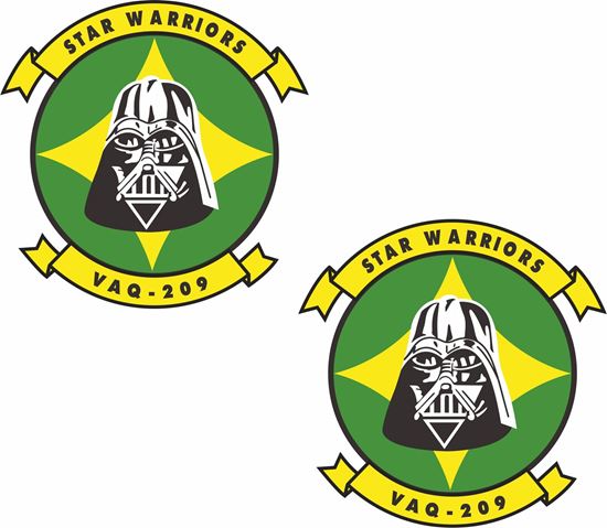 Zen Graphics - Star Warriors VAQ 209 Stickers