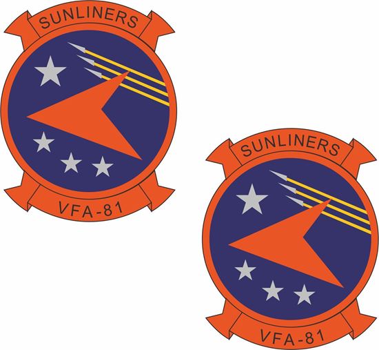 Picture of Sunliners VFA 81 Stickers