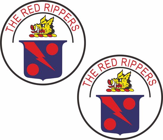 Picture of The Red Rippers Stickers