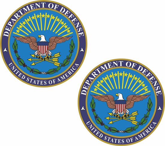 Picture of United States of America Department of Defense Stickers