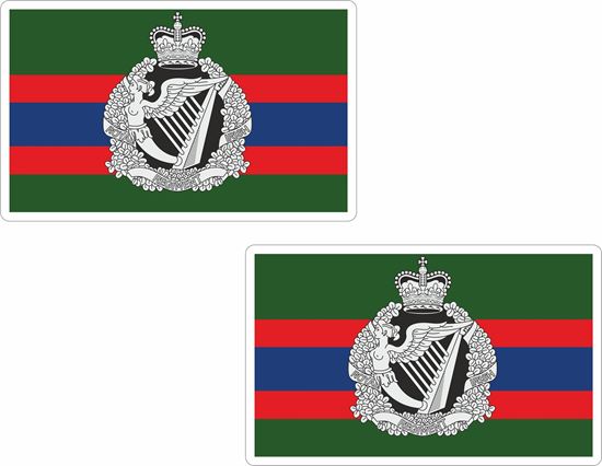 Picture of Irish Regiment Flag  Stickers