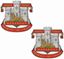 Picture of Devonshire and Dorset Regiment Stickers