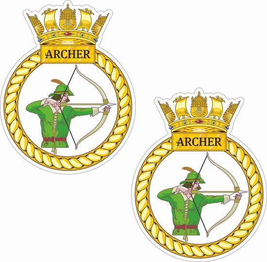 Picture of HMS Archer (P264) Stickers