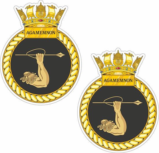 Zen Graphics - HMS Agamemnon (S124) Stickers