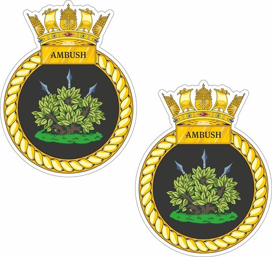 Picture of HMS Ambush (S120) Stickers