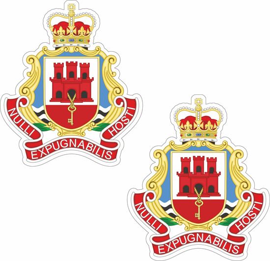 Picture of Gibraltar Regiment Stickers