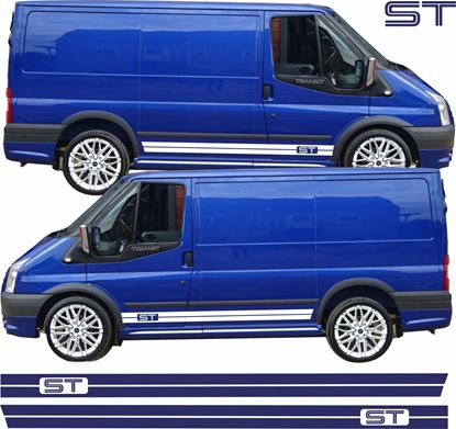 Picture of Ford Transit ST 2006 - 2013 side Stripes / Stickers