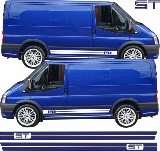 Picture of Ford Transit ST 2006 - 2013 side Stripes / Stickers