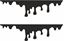 Picture of Blood Drips panel edge Decals /Stickers