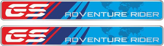 Picture of BMW GS 110mm Adhesive Gel Badges