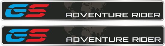 Picture of BMW GS 110mm Adhesive Gel Badges