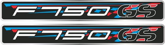 Picture of BMW F 750GS 110mm Adhesive Gel Badges