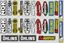 Picture of "Brands"  Track and street race sponsor Sticker Sheet