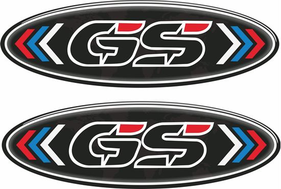 Picture of BMW GS 60mm Adhesive Gel Badges