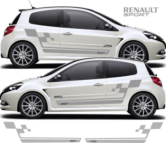 Picture of Renault Clio Sport side Stripes / Stickers