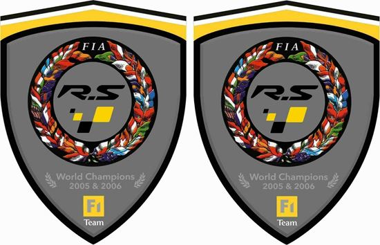 Picture of Renault R.S. Team F1 Decals / Stickers