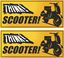 Picture of "Think Scooter" Decals / Stickers
