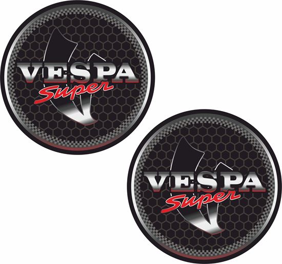 Picture of Vespa Super  Decals / Stickers