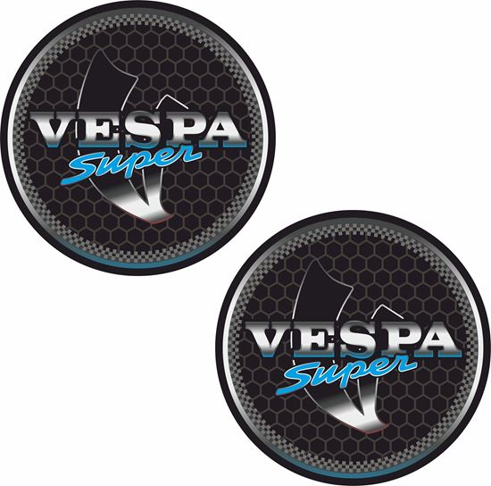 Picture of Vespa Super  Decals / Stickers