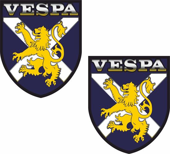 Picture of Vespa Scotland Decals / Stickers