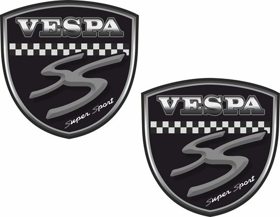 Picture of Vespa Super Sport Decals / Stickers