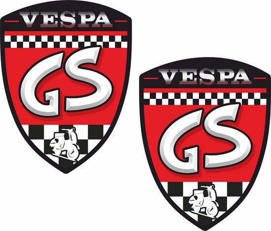 Picture of Vespa GS Decals / Stickers