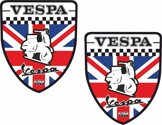 Picture of Vespa GB  Decals / Stickers