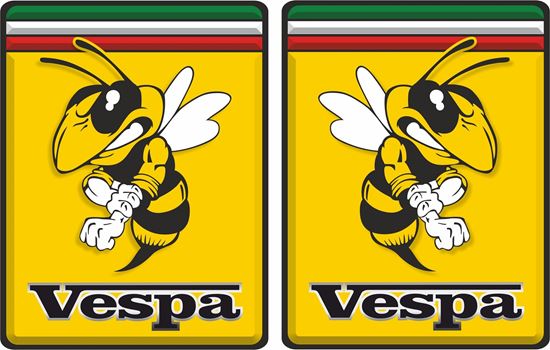 Picture of Vespa Bee Decals / Stickers